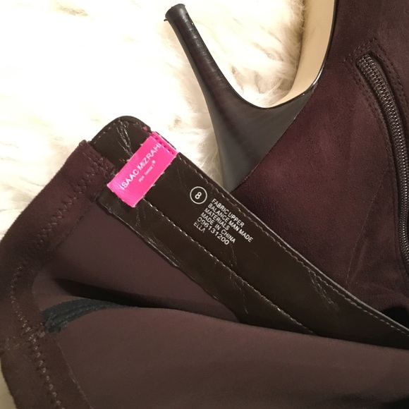 ⭐️LIKE NEW⭐️ Boho Isaac Mizrahi, Faux Suede Boots - Picture 2 of 5