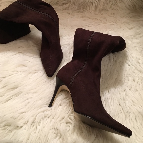 ⭐️LIKE NEW⭐️ Boho Isaac Mizrahi, Faux Suede Boots - Picture 4 of 5