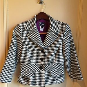 Sweet Suit Houndstooth Blazer