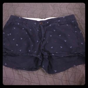 H&M Blue anchor shorts💙⚓️