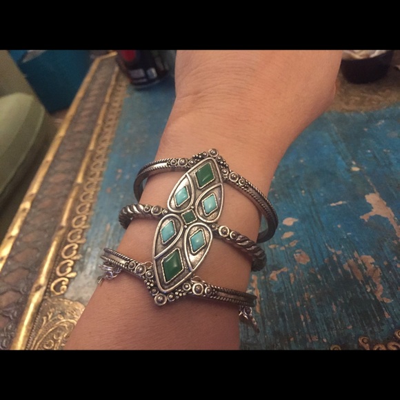 Lucky Brand turquoise cuff
