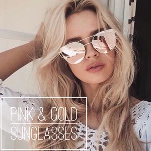Pink Mirror Sunglasses💗