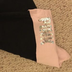Vs pink large yoga pants