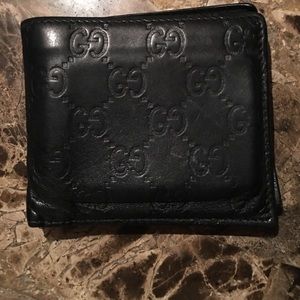 Gucci Auth. Leather Wallet