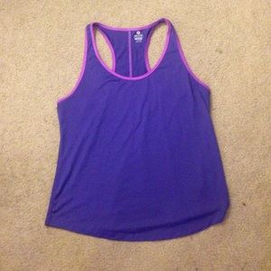 Old navy active racer back tank size xl