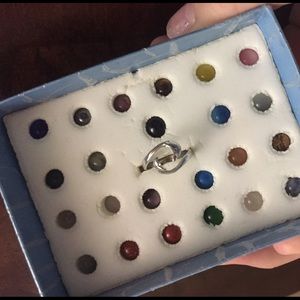 Interchangeable Silver Dolphin Ring!