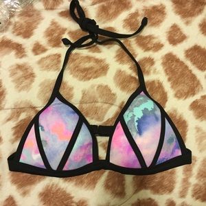 Pastel Marble Triangle Bikini