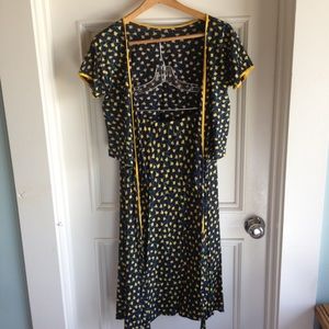 Vintage 2-piece floral dress