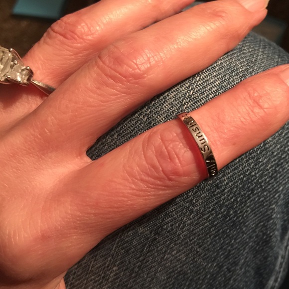 You are my sunshine .925 Silver Ring. Price firm. - Picture 3 of 3