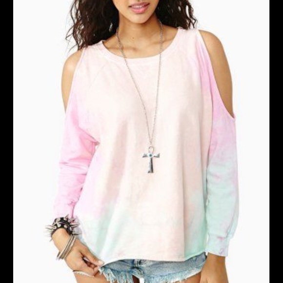 Nasty Gal True Colors Sweatshirt