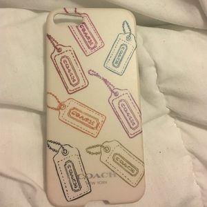 A coach IPhone 5C case