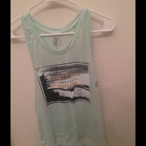 "Keep searching" tank top