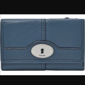 FLASH SALE!!! NWT Fossil Marlow heritage blue