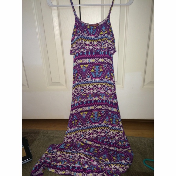 Patterned Maxi Dress
