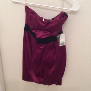 Fuchsia cocktail dress