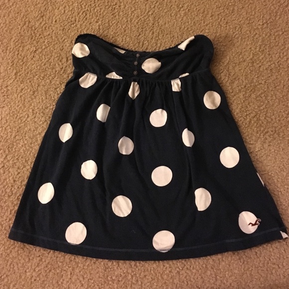 Hollister strapless top
