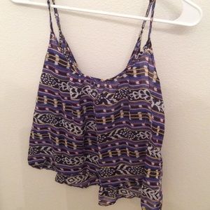 Loose fitting spaghetti strap tank