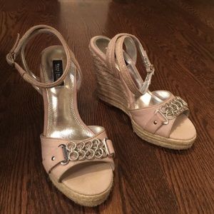 White House black market wedge heels
