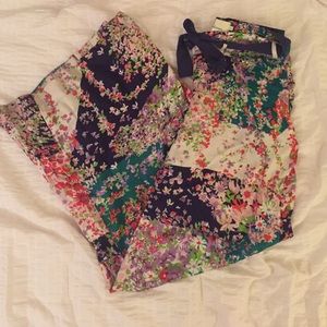 Anthropologie wide leg pants