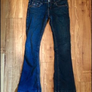 Hollister Boot Cut Jeans - hemmed