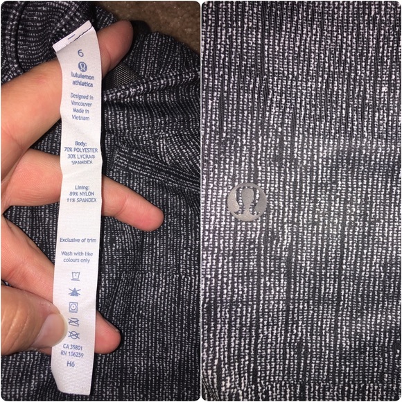 Sold locally---NWOT Lululemon Jet crop - Picture 3 of 4