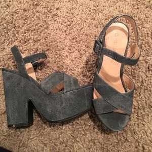 Suede Heels