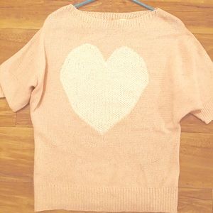 Cute Heart Oversized Sweater