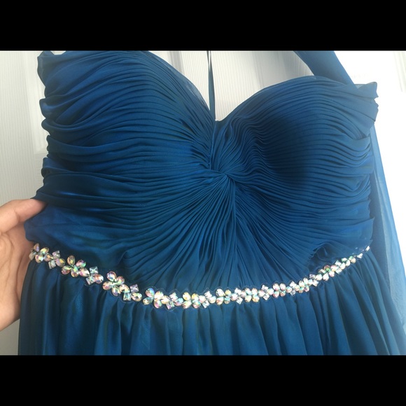 Elegant formal evening dress