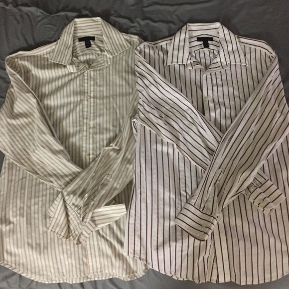 Men's Express Stripe Shirts Size Large