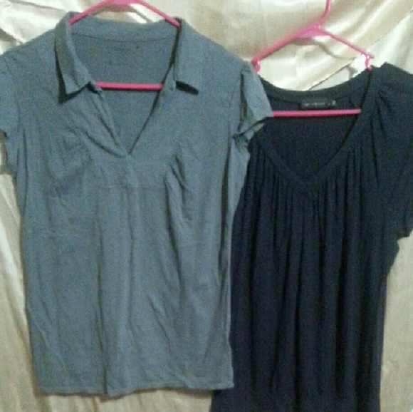 Two tops ladies size Large