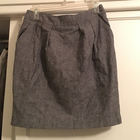 Gray skirt