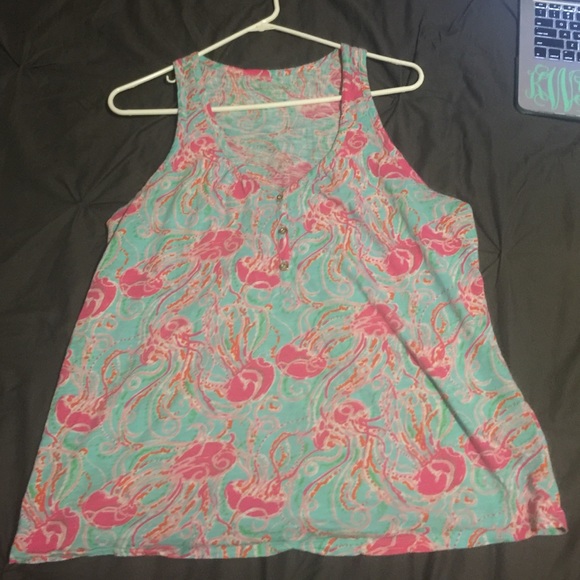 Lily Pulitzer Jellies Be Jammin Hartley tank