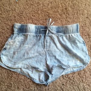 Flowy Jean shorts