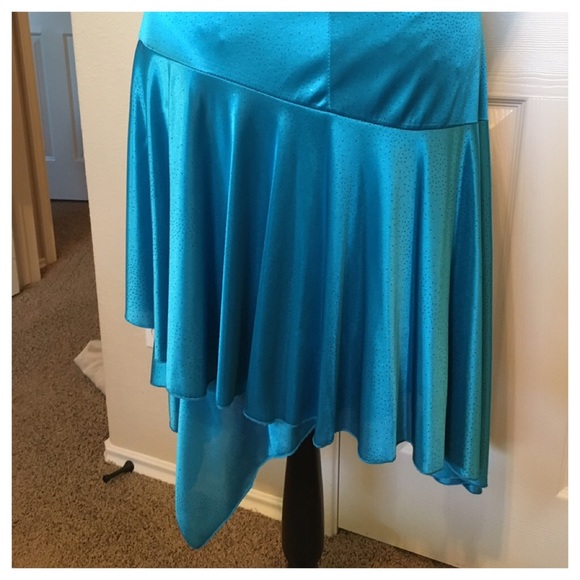 Sparkly Sky Blue Party Dress⭐️LIKE NEW! - Picture 3 of 3