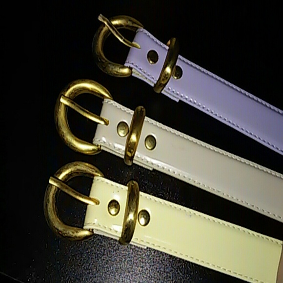 REDUCED Set of 3 belts.