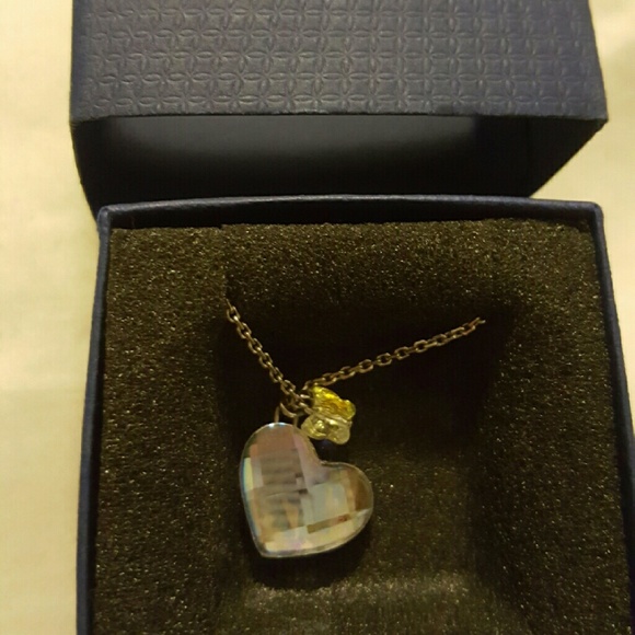 Swarovski heart pendant