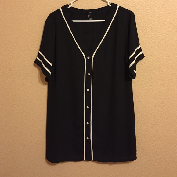 Black and White shirt dress