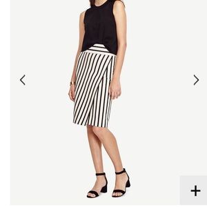 Ann Taylor Split Hem Pencil Skirt