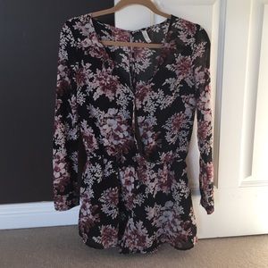 Free people floral romper