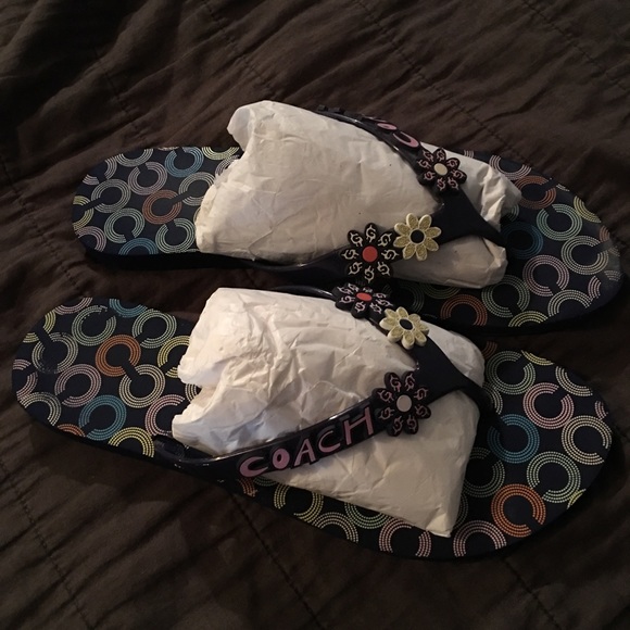 ❌❌❌❌SOLD❌❌❌❌❌Coach flip flops
