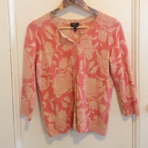 Talbots 100% cashmere cardigan