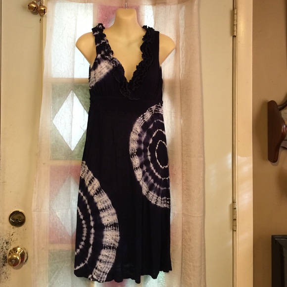 Flirty INC tied dyed dress