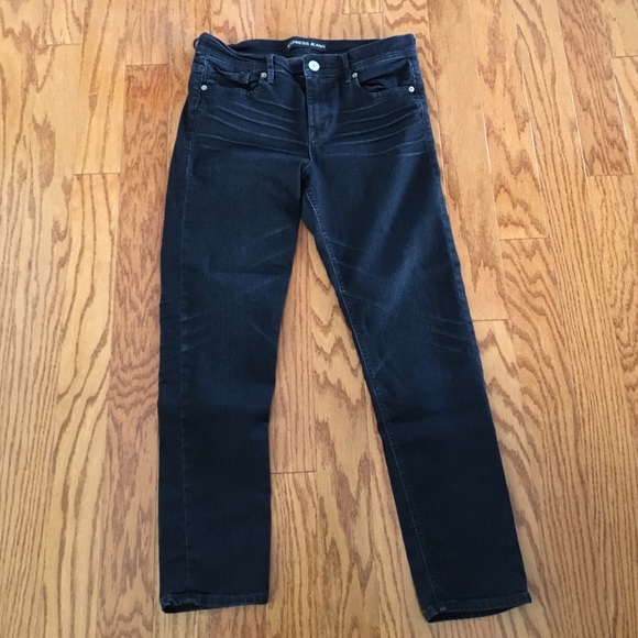 Express jeans mid rise cropped legging size 6