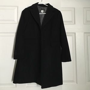J.crew black women's coat