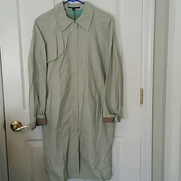 Theory Slim Staight Rain Coat