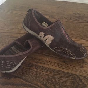 Merrell zip up shoes