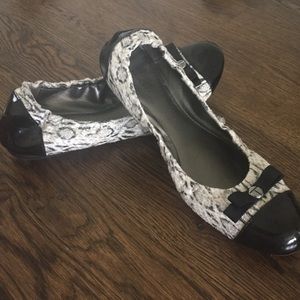 Tahari slip on flats
