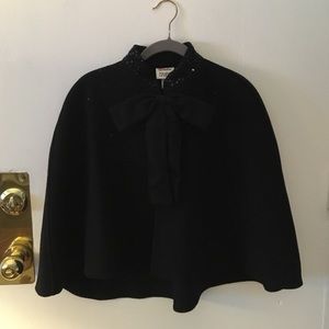 Black Evening Cape