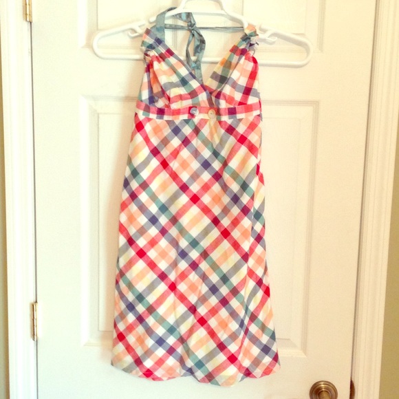 Plaid sun dress