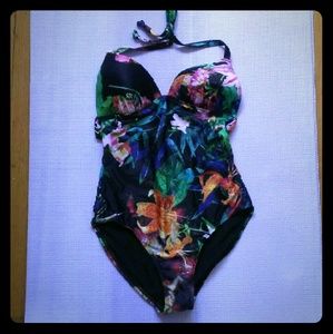 Floral One Piece Swimsuit Brand New With Tags
